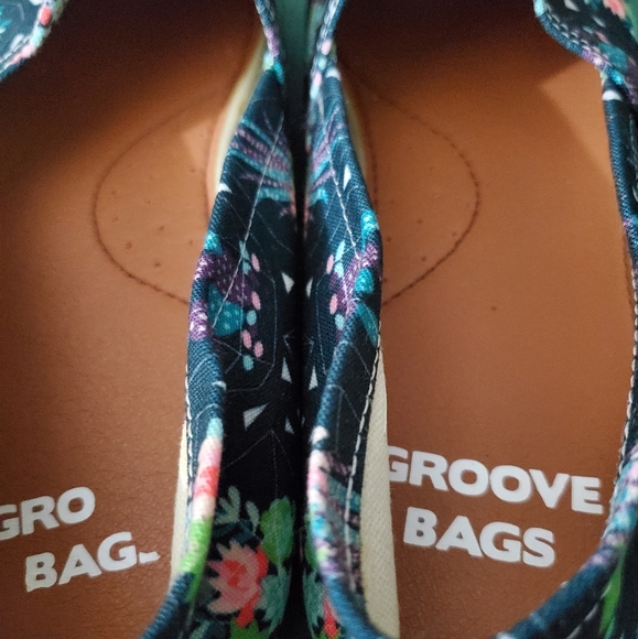 Groove Bags cactus plant shoes sz 9 10 W NEW Tom's style - Picture 4 of 16